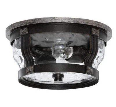 2 Pack Home Decorators Collection McCarthy 2-Light Bronze Outdoor 1001572034 - Image 1 of 3