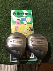 TaylorMade Ladies 300 Series Woods Set (3W & 5W) Lite L-60 Graphite Shafts - Picture 1 of 11