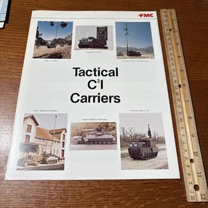 VTG FMC Bradley Fighting Vehicles FVS Carrier M113 Military Vehicle Brochure - Picture 1 of 3