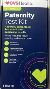 CVS Health At Home Paternity Test Kit – Fast, Accurate, Private - Free Shipping - Picture 1 of 3
