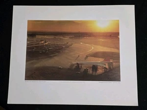 Braniff Concorde @ DFW, "Dawn of the Supersonic Era" 16"x20" - Picture 1 of 6