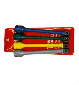 T&E Tools T1590 4pc 1/2" Dr Wheel Torque Extension Kit Free Post - Picture 1 of 1