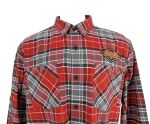 Harley-Davidson Herren Hemd 2XL rot grau kariert 120 Jahre Jubiläum - Bild 1 von 8
