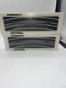 Bachmann HO Simplimatic Plug-In Wiring Train Tracks - New 2 Boxes - Picture 1 of 6