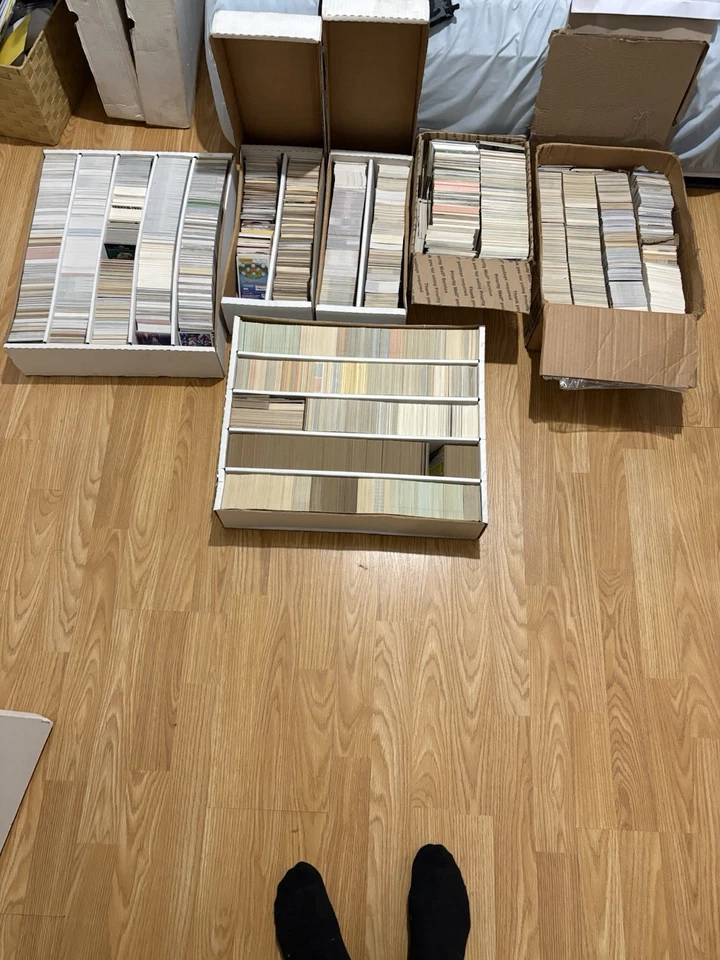 Más de 20.000 tarjetas de béisbol Topps, tarjetas de fútbol americano, tarjetas de baloncesto. Vintage2new Foto 1 de 4