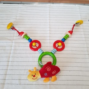 🌻Babylove Kinderwagenkette Holz neuwertig🌻 - Bild 1 von 1