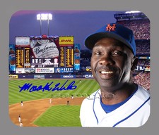 Mookie Wilson New York Mets Facsimile Autographed Mouse Pad Item#3326 