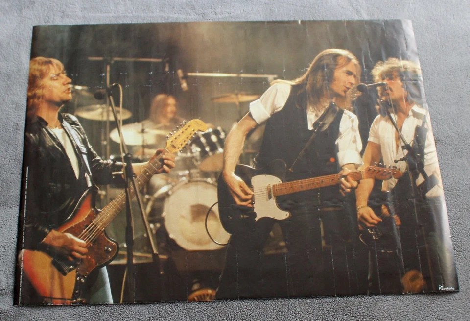 Status Quo 1981 Live Concert Verkerke Holland Netherlands Poster #1227 G C4 - Image 1 of 1
