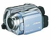 JVC KENWOOD Victor Digital Video Camera Aqua Blue GR-DF590-A - Image 1 of 1