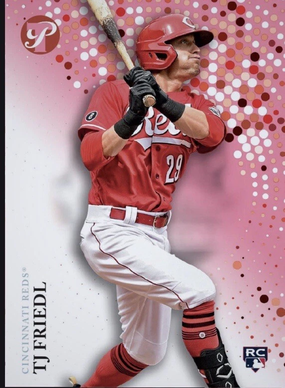 [DIGITAL CARD] Topps Bunt - TJ Friedl - Pristine 22 S2 - Pink Base - Image 1 of 1