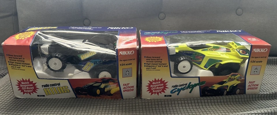 VTG Radio Control Cyclops & Cyclops Offroad Sport Buggy 1990s Nikko New Lot Of 2 - Image 1 of 4