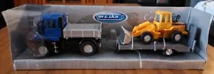 Welly Mercedes-Benz Unimog U400 (truck, trailer, and front loader NIB - Picture 1 of 6
