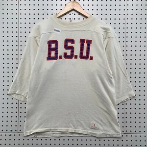 VTG 70s BSU Boise State University Jersey Shirt Mens L Fits Small Champion 19X25 - Picture 1 of 19