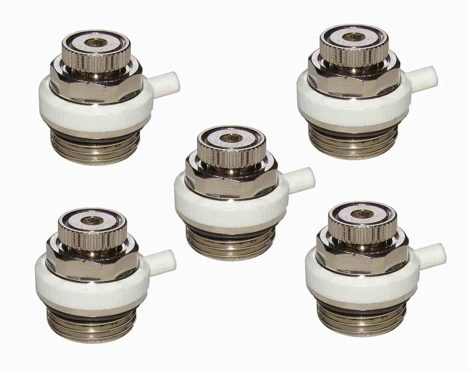 HEINZ HIRSCH GMBH / TERRA BLUE vollautomatischer HEIZKÖRPERENTLÜFTER Ventil 1/2 Zoll Entlüfter für Heizkörper