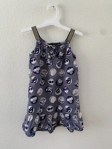 Little Marc Jacobs Little Girls Cotton Tunic Allover Print Size 6 - Picture 1 of 4