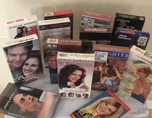 Julia Roberts Collection 13 VHS LOT SET Movies Tapes + Book .. Great Collection - Bild 1 von 2