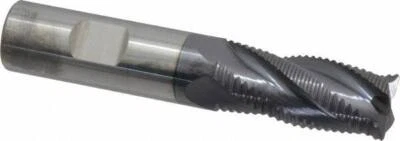 Accupro 3/4 英寸直径,粗间距,1-5/8 英寸 LOC,4 长笛实心硬质合金粗加工 S... — 第 1/4 张图片