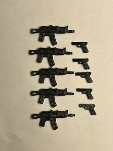 10 Pack Of LEGO Guns: AK-47 and Glock 19