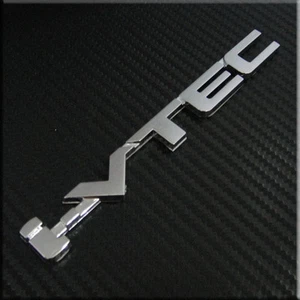 Car Emblem IVTEC I-VTEC Chrome ABS for JAZZ Crosstour VEZEL Trunk Badge Sticker - Imagen 1 de 1