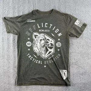 Affliction Herren Grau T-Shirt Kurzarm Rundhals Grafik Tactical Größe XL - Bild 1 von 8