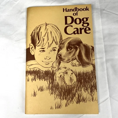 Handbook Of Dog Care Trade Paperback 1975 Purina Vintage - Image 1 of 4