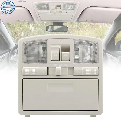 Para 2009-2011 Mazda 6 GS4C69970D30 console superior mapa lâmpada de leitura luz bege - Imagem 1 de 4