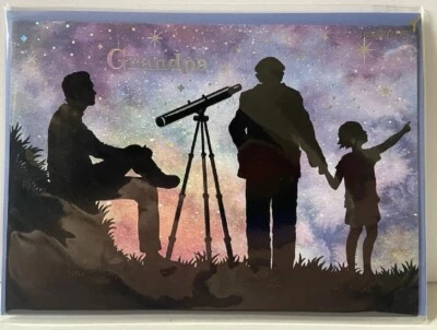 Papyrus Father’s Day Card | For Grandpa | Stargazing - Image 1 of 4