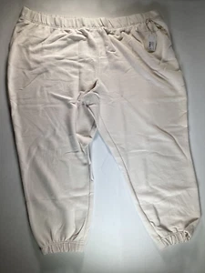Womens A New Day Cream Sweatpants 4XL NEW - Picture 1 of 3