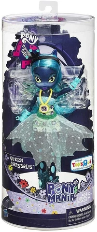 My Little Pony Equestria Girls Pony Mania Queen Chrysalis Exclusive TRU NEW Cover