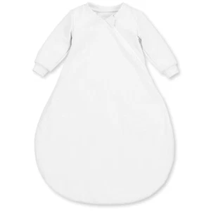 Sterntaler Leichter Schlafsack für Babys Mit Ärmeln Reißverschluss Gr. 56 weiß - Bild 1 von 12