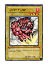 Great Angus - Mint / Near Mint Condition YUGIOH Card