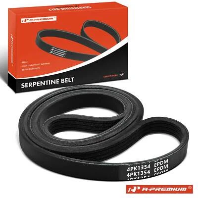 Cinturón serpentino A-Premium 53,307 pulgadas para Ford F-150 2014-2017 Transit Connect Foto 1 de 4