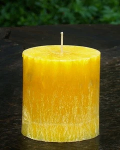 80hr AUSTRALIAN WATTLE Delicate Scented Natural Oval CANDLE Aussie Bush Aromas - Picture 1 of 12
