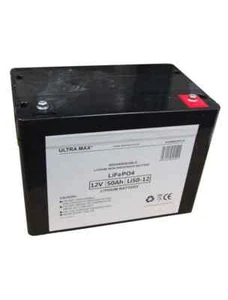 LITHIUM LEISURE BATTERIE ULTRAMAX 12V 50Ah LiFePO4 LITHIUM MOTORBOAT BATTERY - Bild 1 von 6