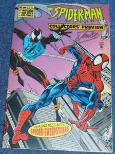 SPIDER-MAN COLLECTORS’ PREVIEW~MARVEL COMICS~SIGNED STAN LEE~DeMATTEIS~BUSCEMA - Picture 1 of 15