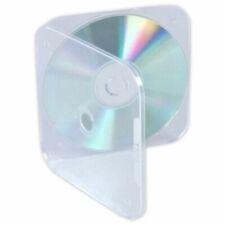 Sale! 10 Original Dering Usa Discsaver Poly Cd/Dvd Cases Clear- 70001, Free Ship