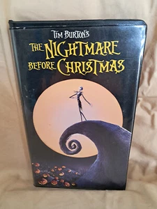 VCR VHS Tape Tim Burton's The Nightmare Before Christmas, Touchstone SRQ - Imagen 1 de 2