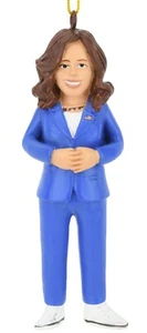 NO PACKAGING-USA Vice Presidente Kamala Harris Decorazione Natalizia Politica USA - Foto 1 di 7