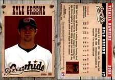 Kyle Greene 2009 Grandstand Visalia Rawhide #NNO10 Card *AutographDen*