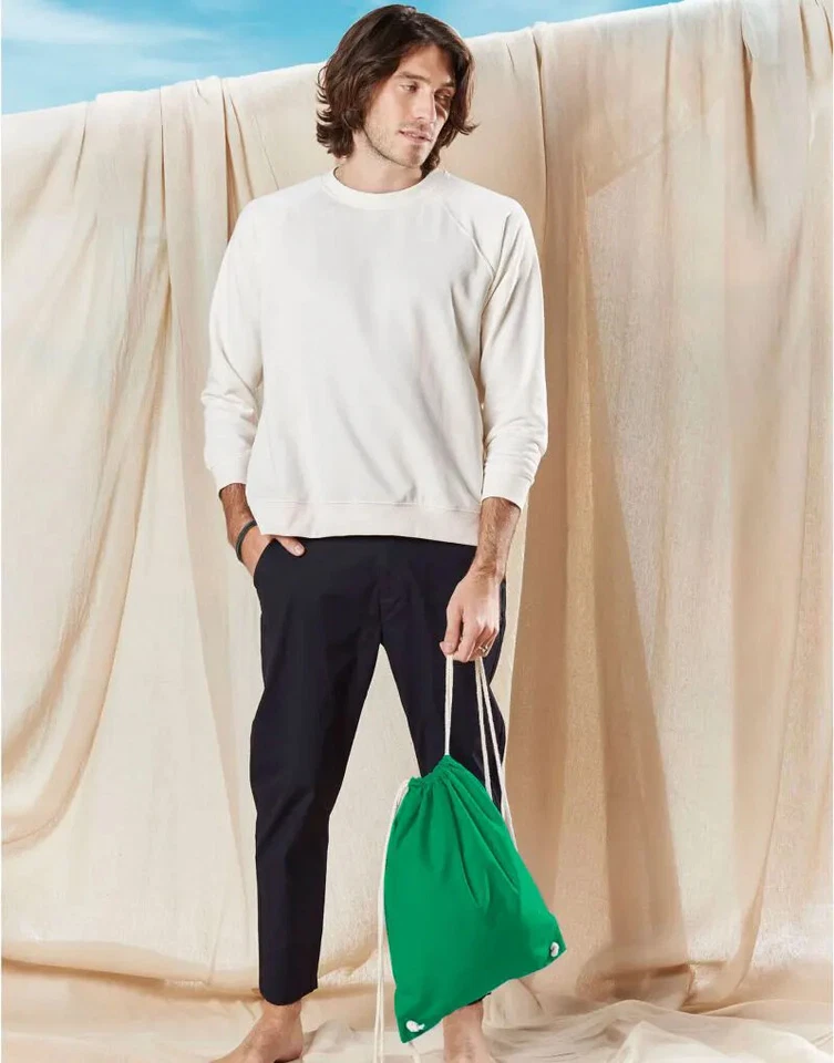 Westford Mill Cotton Gymsac Drawstring PE Bag Swimming School P.E Kit Sports Kid - Image 1 of 1