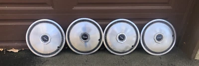 Vintage  1972 to 1979 Lincoln  Mark IV/V Chrome Wheel Covers Hub Caps - Image 1 of 4