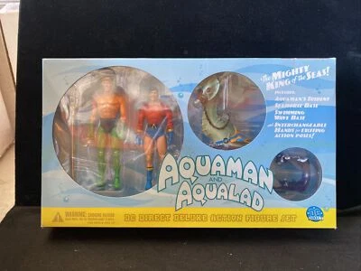 @ JUEGO DE FIGURAS DE ACCIÓN DC DIRECT AQUAMAN AND AQUALD DELUXE L@@K NUEVO ENVÍO GRATUITO Foto 1 de 4
