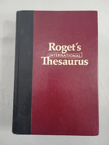 Roget's International Thesaurus Fourth Edition - Imagen 1 de 6