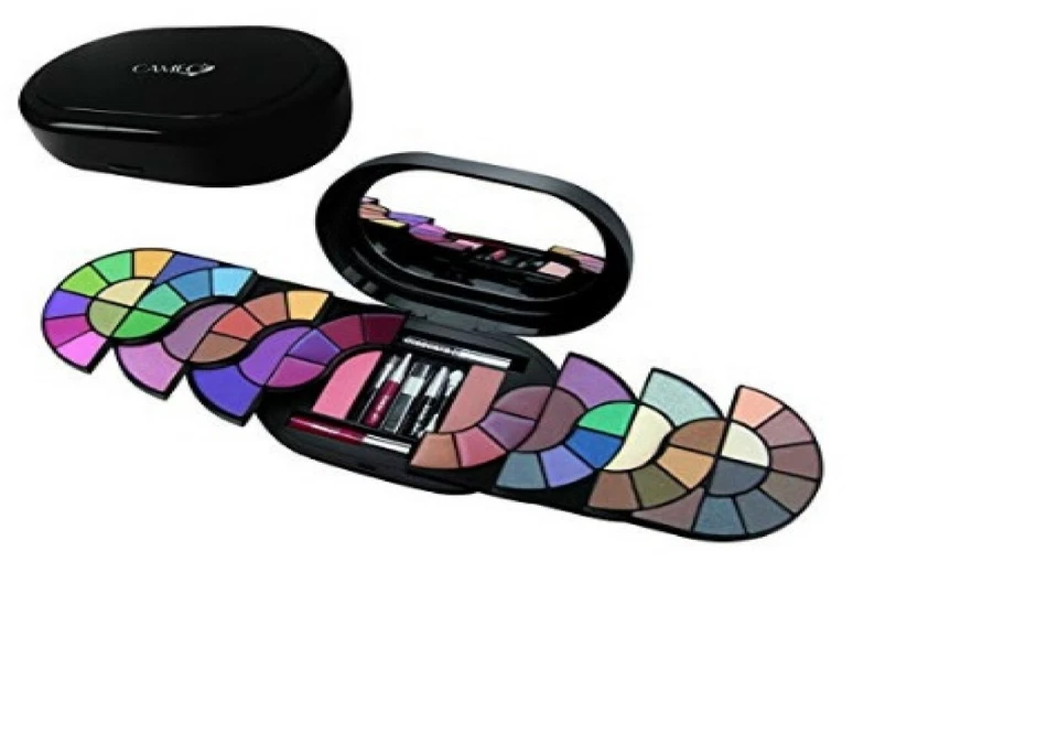 CAMEO OVAL PLASTIC EYESHADOW LIP FACE  MAKEUP TRAVEL KIT - Image 1 of 1
