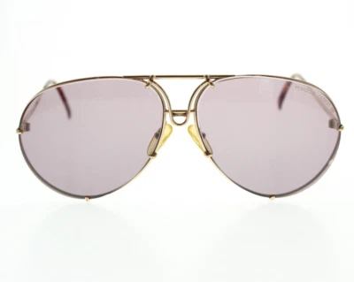 VTG CARRERA x PORSCHE Design Aviator Sunglasses 5621A Gold 67/15-135 mm Case - Image 1 of 4