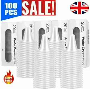 100X For Braun Probe Cover Thermoscan Ear Thermometer Replacement Filter Caps UK - Picture 1 of 10