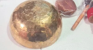 16 Inches Healing Meditation Tibetan Singing Bowl Hand Hammered Singing Bowls... - Picture 1 of 2