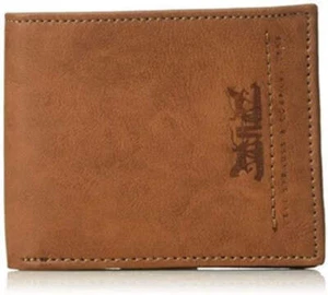 Cartera Levi's RFID Protección contra Robo de Identidad Cuero Recubierto Triple 31LV240013 - - Imagen 1 de 2