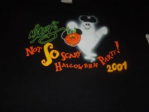 Vintage Disney World Mickeys Not So Scary Halloween Party T-shirt-pre-owned2007 - Picture 1 of 4