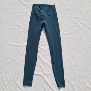 Lululemon Align High-Rise Pant 28" - Storm Teal - Size 2 - Picture 1 of 16